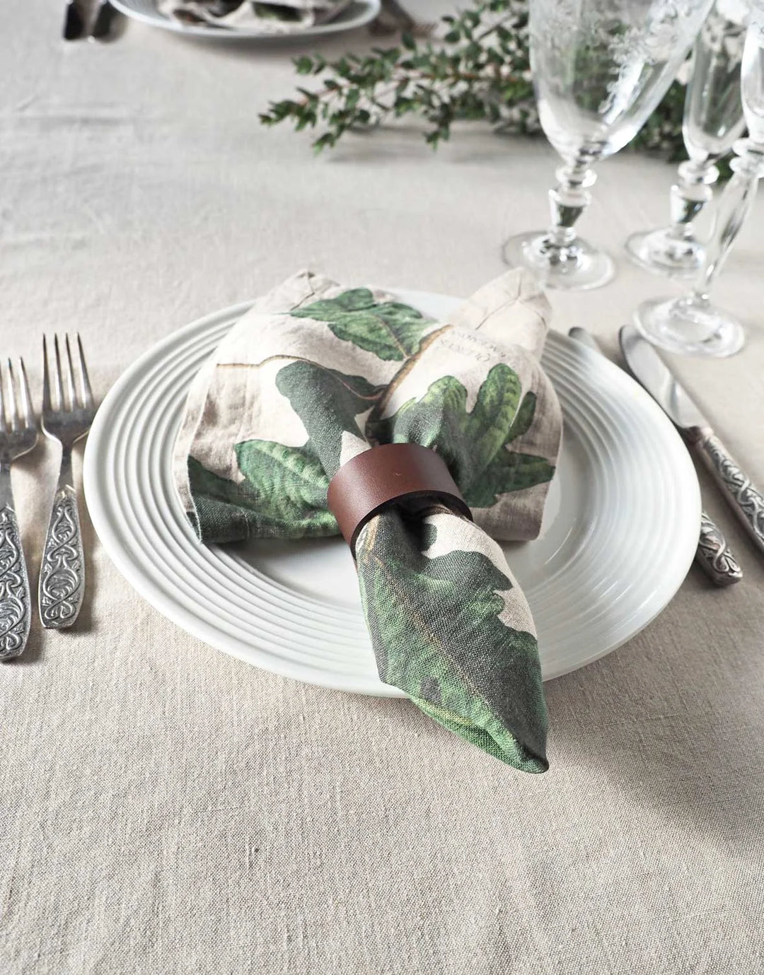 Trees | Linen Napkin | SET OF 6