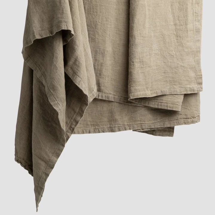 Pure Belgian Flax Linen Throw | Made in Portugal