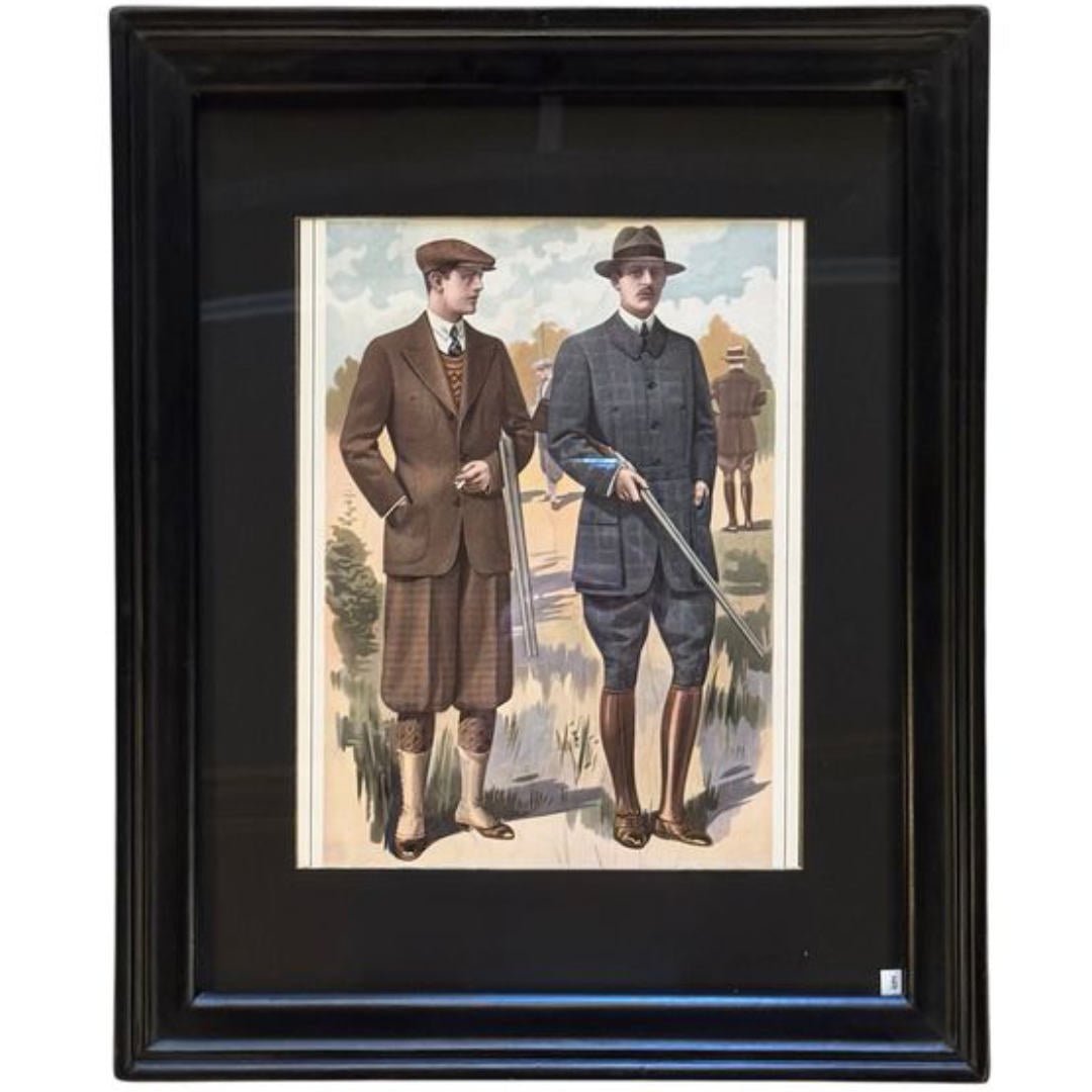 Lithographic art of Hunting scene | Five - Suzie Anderson Home