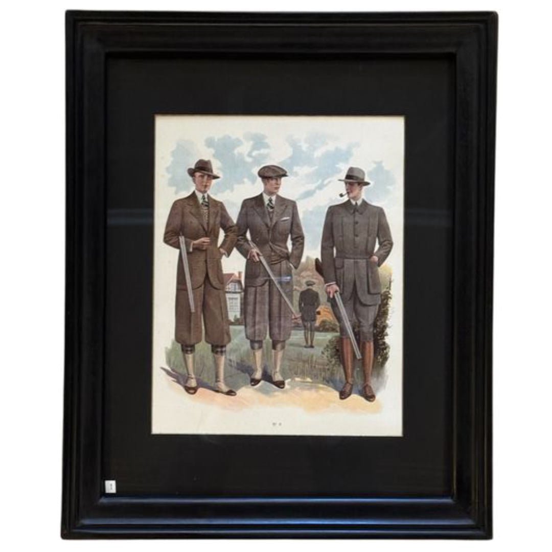 Lithographic art of Hunting scene | One - Suzie Anderson Home