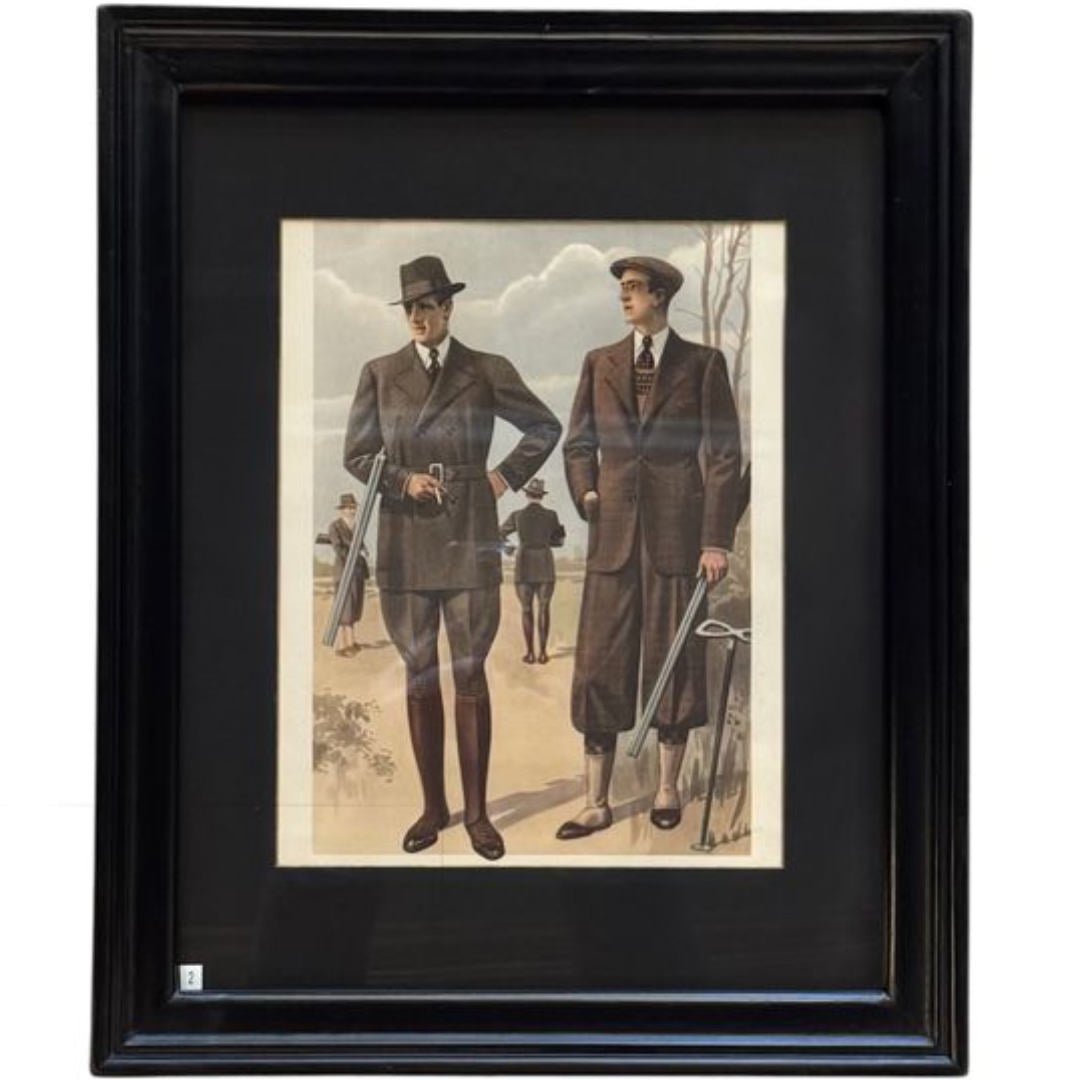 Lithographic art of Hunting scene | Two - Suzie Anderson Home
