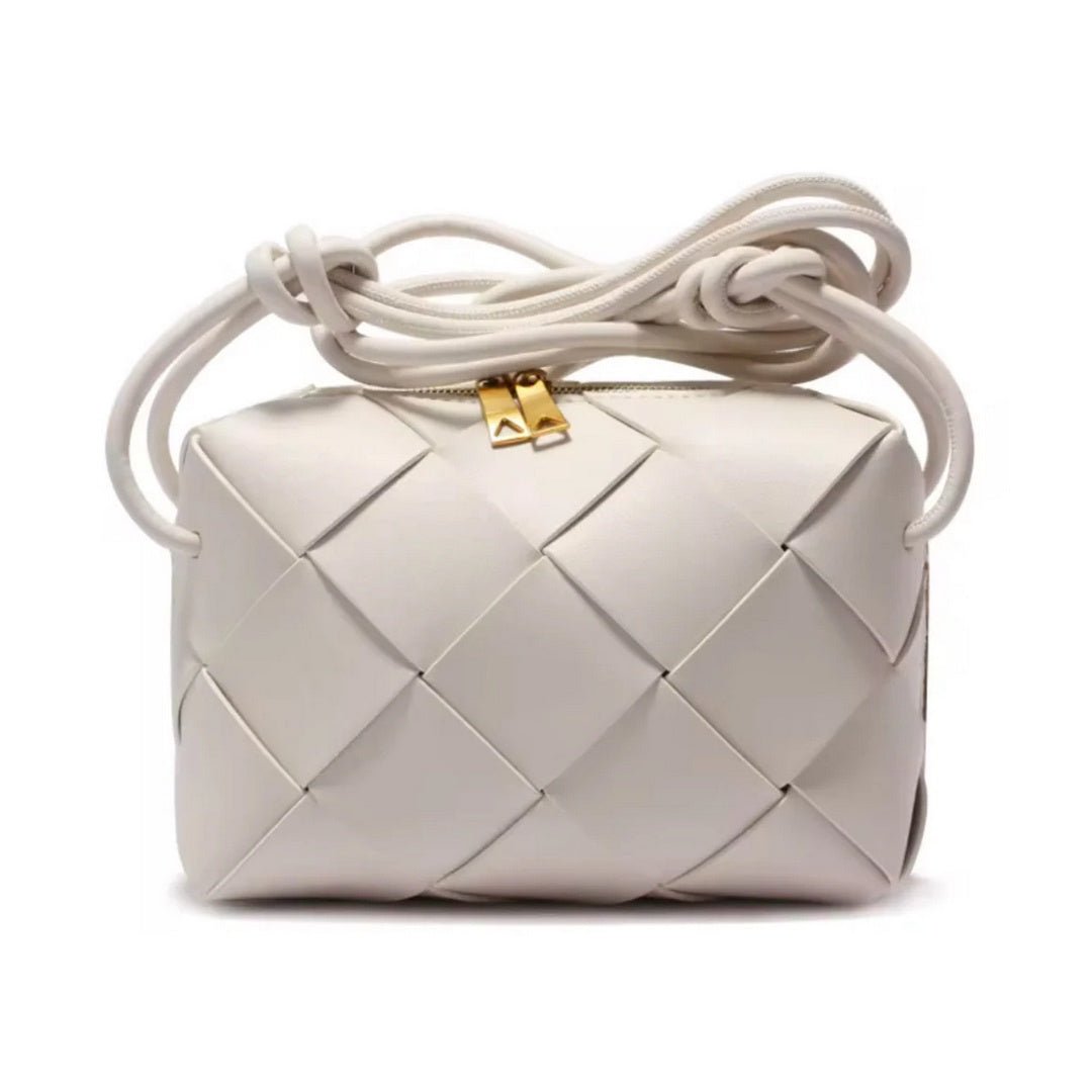 L'ora Large Weave Crossbody Bag | Milk - Suzie Anderson Home