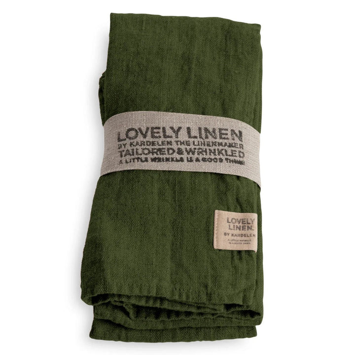 Lovely Linen Napkins | Jeep Green | SET OF 4 - Suzie Anderson Home