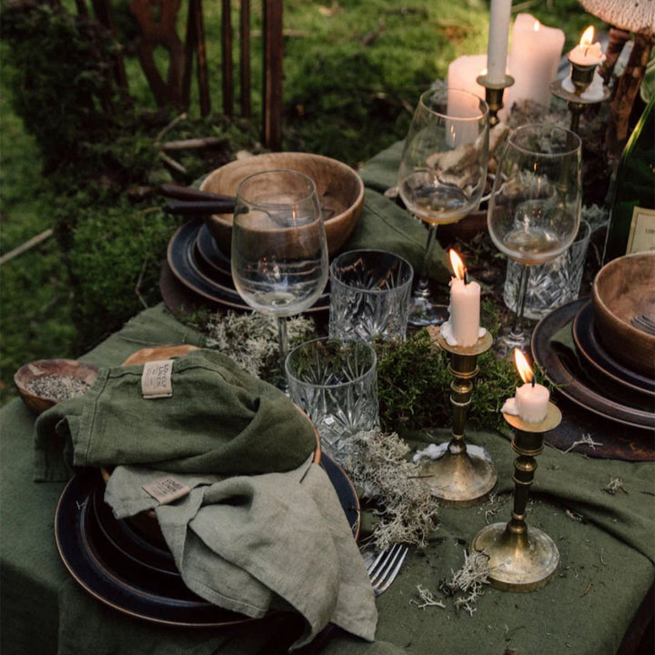 Lovely Linen Napkins | Jeep Green | SET OF 4 - Suzie Anderson Home