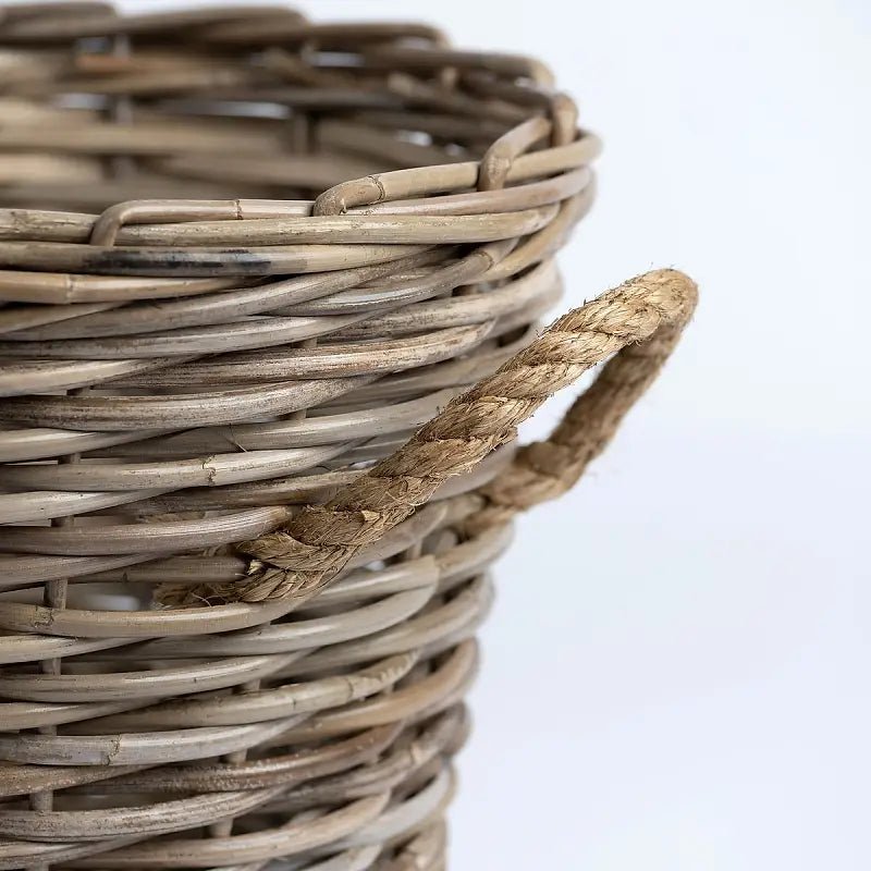 Luka Kubu Rattan Basket - Suzie Anderson Home