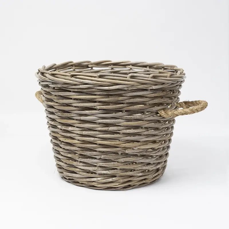 Luka Kubu Rattan Basket - Suzie Anderson Home