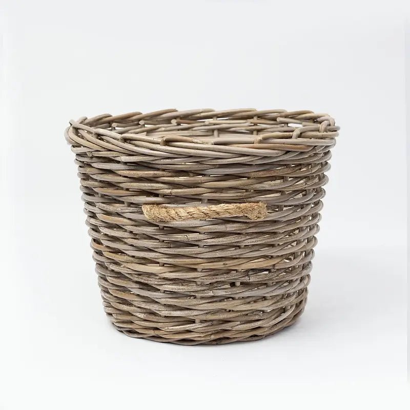 Luka Kubu Rattan Basket - Suzie Anderson Home