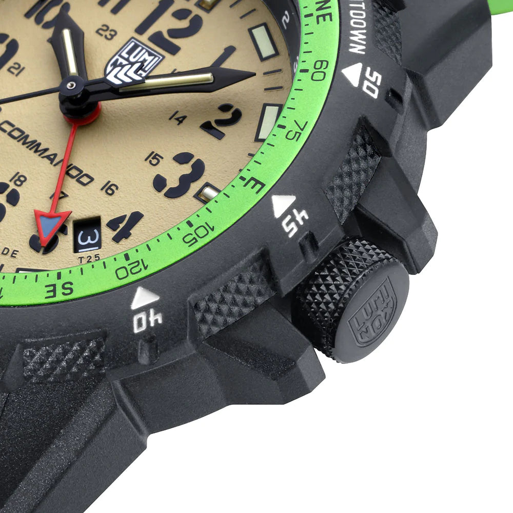 Luminox Commander Raider 46mm Swiss Made Watch | 20ATM | Green-Suzie Anderson Home