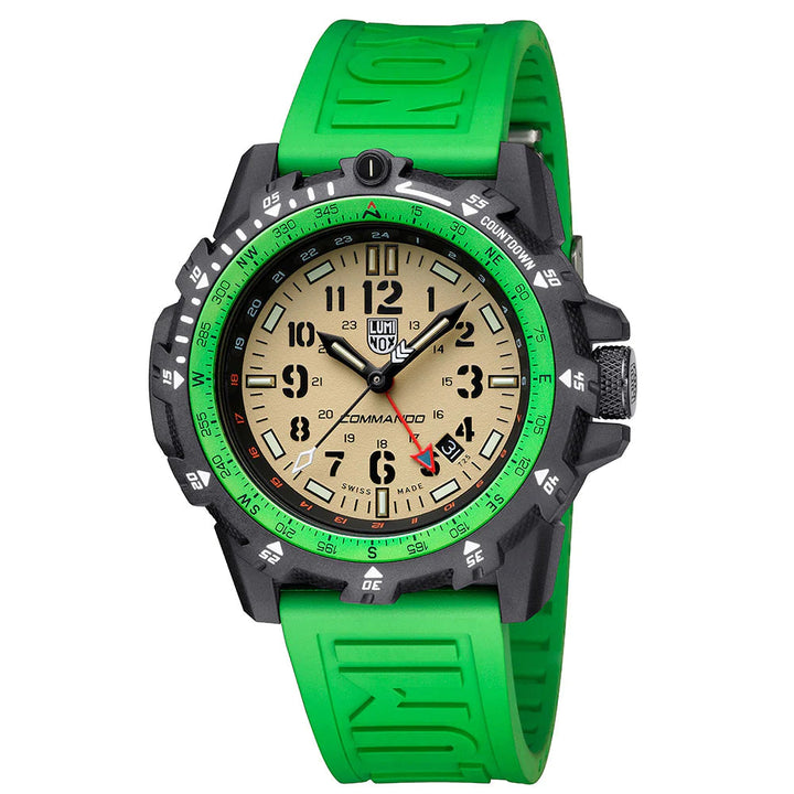 Luminox Commander Raider 46mm Swiss Made Watch | 20ATM | Green-Suzie Anderson Home