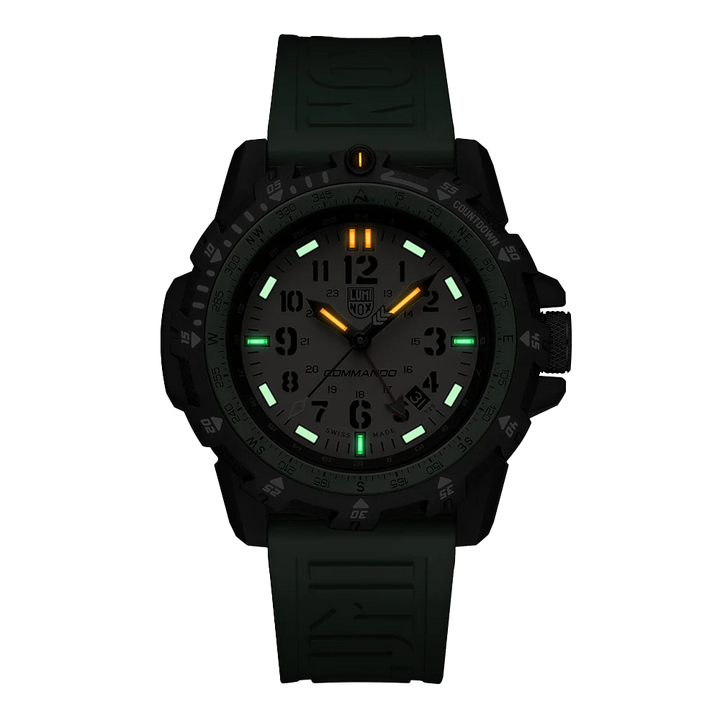 Luminox Commander Raider 46mm Swiss Made Watch | 20ATM | Green-Suzie Anderson Home