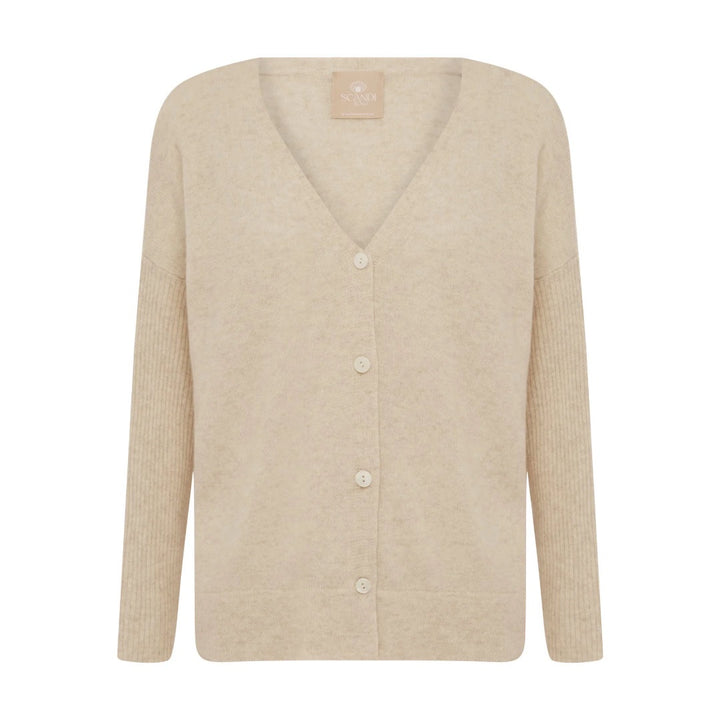 Scandi | Luna Knit Cardigan | Light Beige