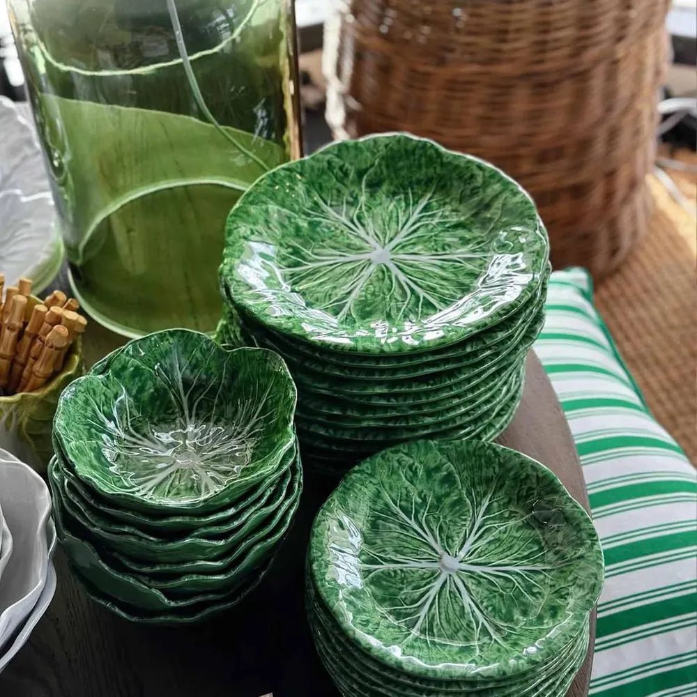 Luxe Cabbage Leaf Bowl | Melamine - Suzie Anderson Home