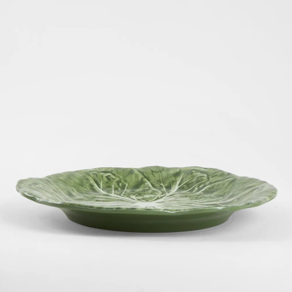 Luxe Cabbage Leaf Dinner Plate | Melamine - Suzie Anderson Home
