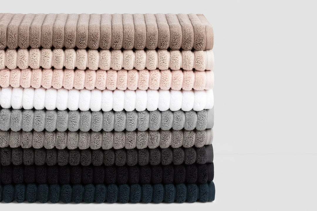 Bemboka Turkish Ribbed Bath Mat | Charcoal | 60x95cm
