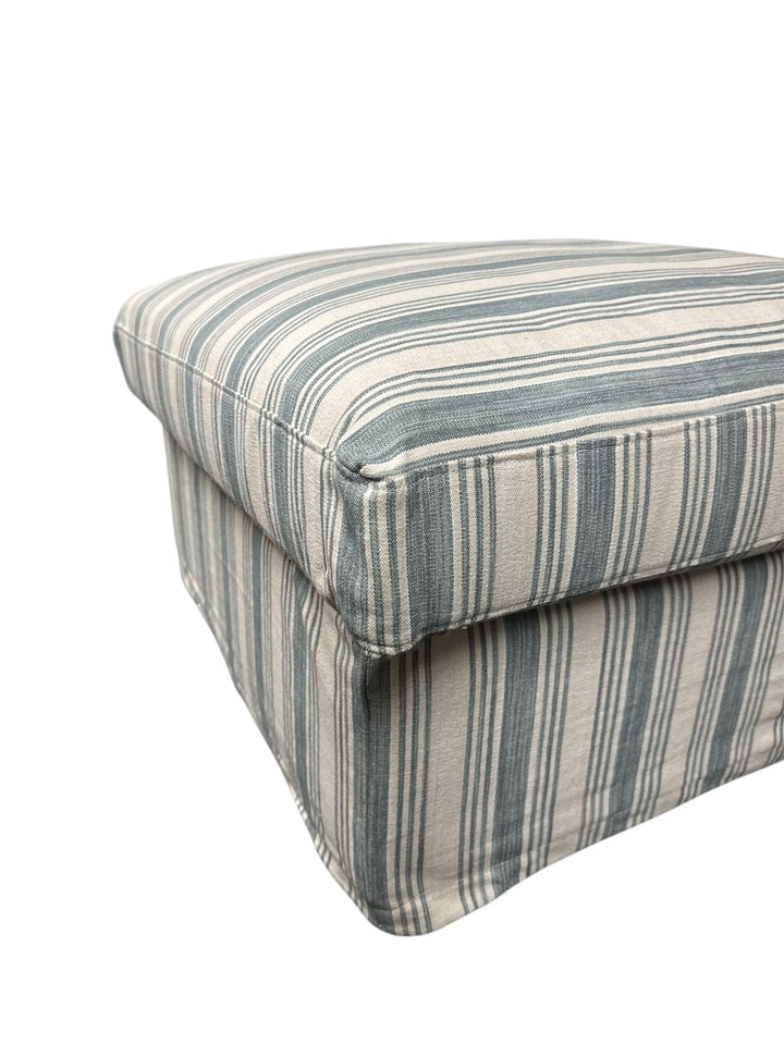 Maison Ottoman | Hammock Teak Stripe Fabric - Suzie Anderson Home