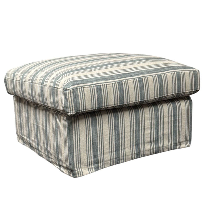 Maison Ottoman | Hammock Teak Stripe Fabric - Suzie Anderson Home