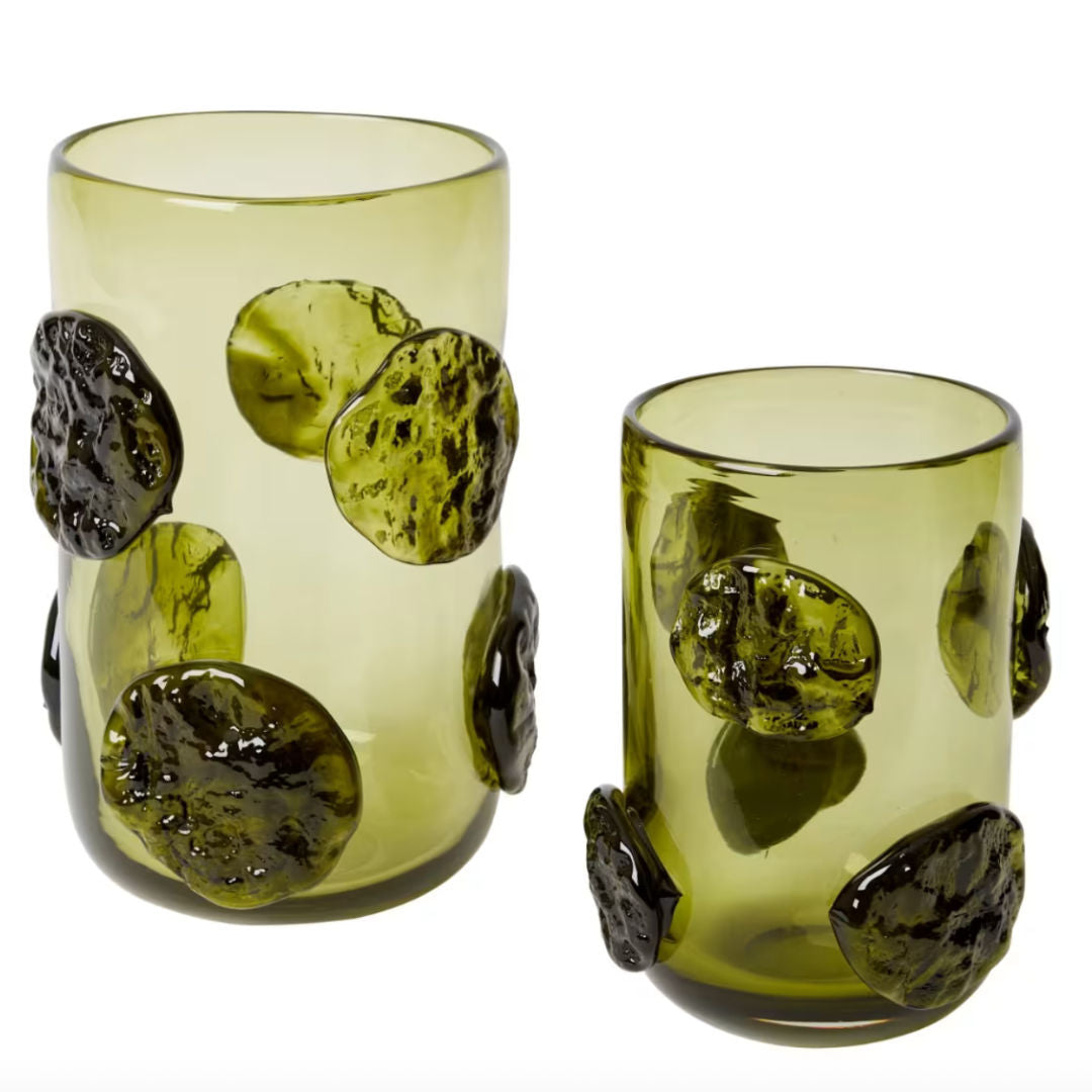 Manson Green Vase | Tall 35cm