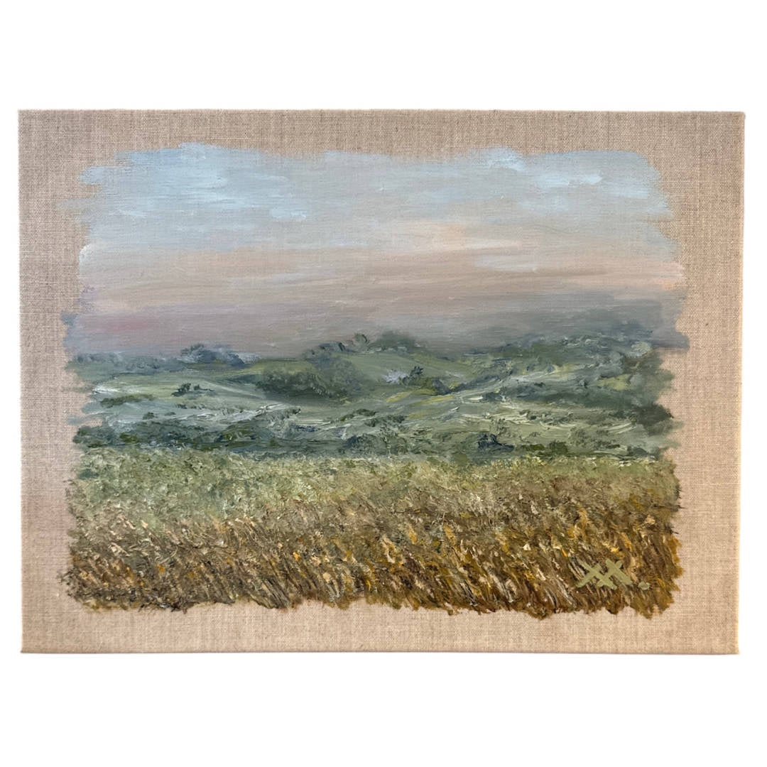 In The Meadow | Oil on Canvas | 30.5 x 40.5cm | Maneecka Jade