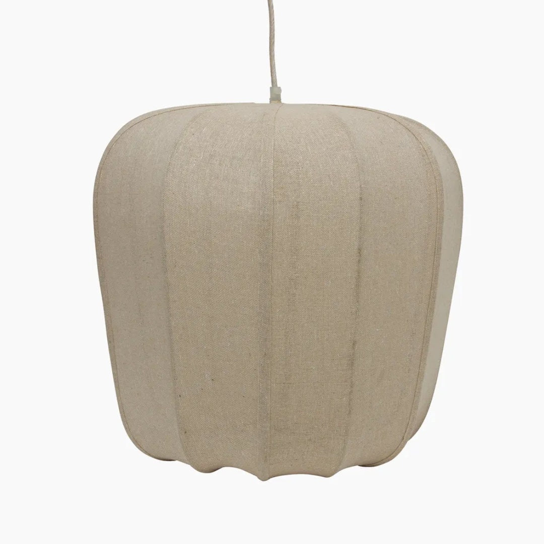 Mara Bell Pendant | Natural Large W43 x H41cm - Suzie Anderson Home