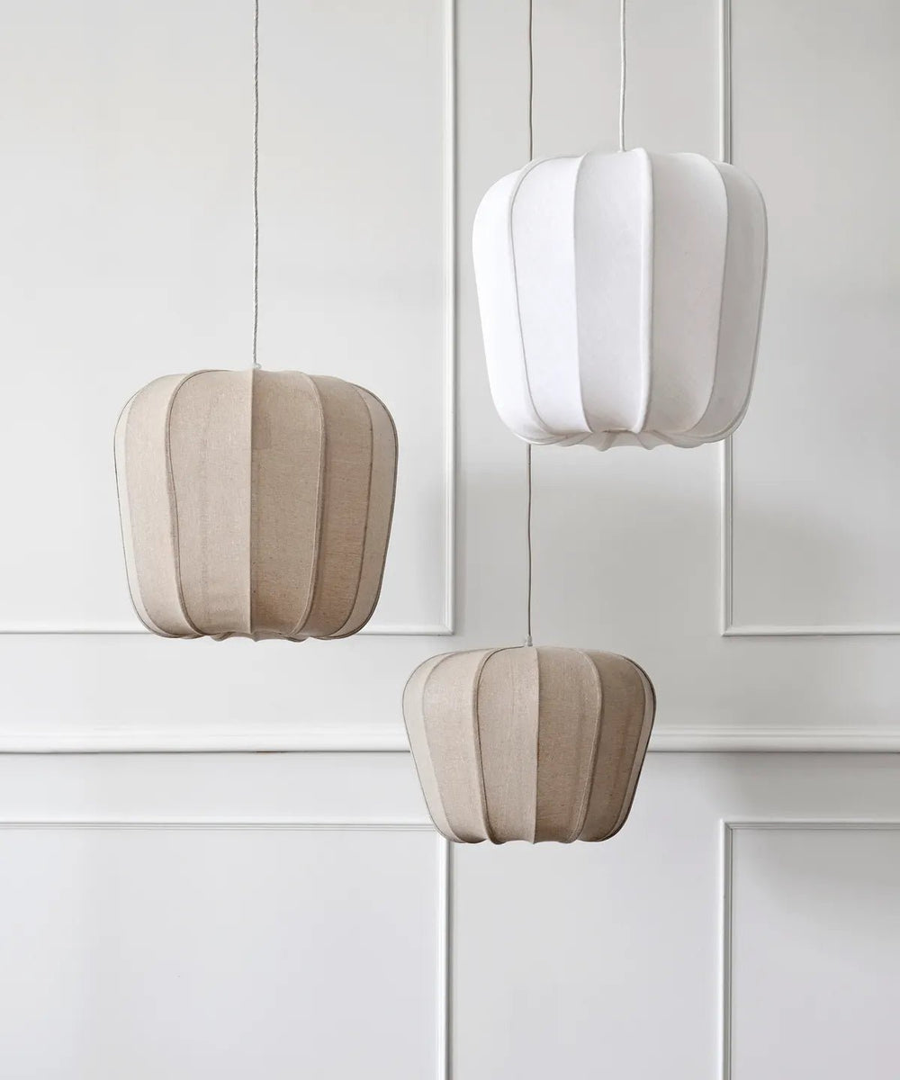 Mara Bell Pendant | Natural Large W43 x H41cm - Suzie Anderson Home