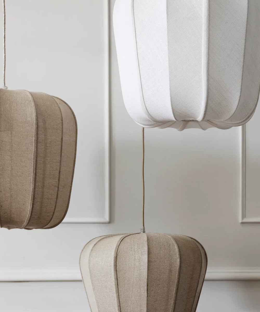 Mara Bell Pendant | Natural Small W40 x H30cm - Suzie Anderson Home