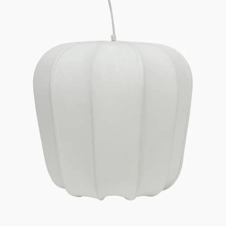 Mara Bell Pendant | White Large W43 x H41cm