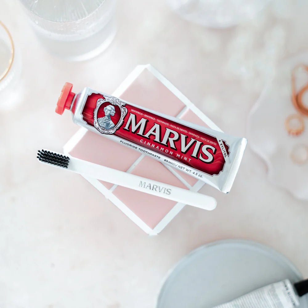 Marvis Soft Bristle Toothbrush White - Suzie Anderson Home