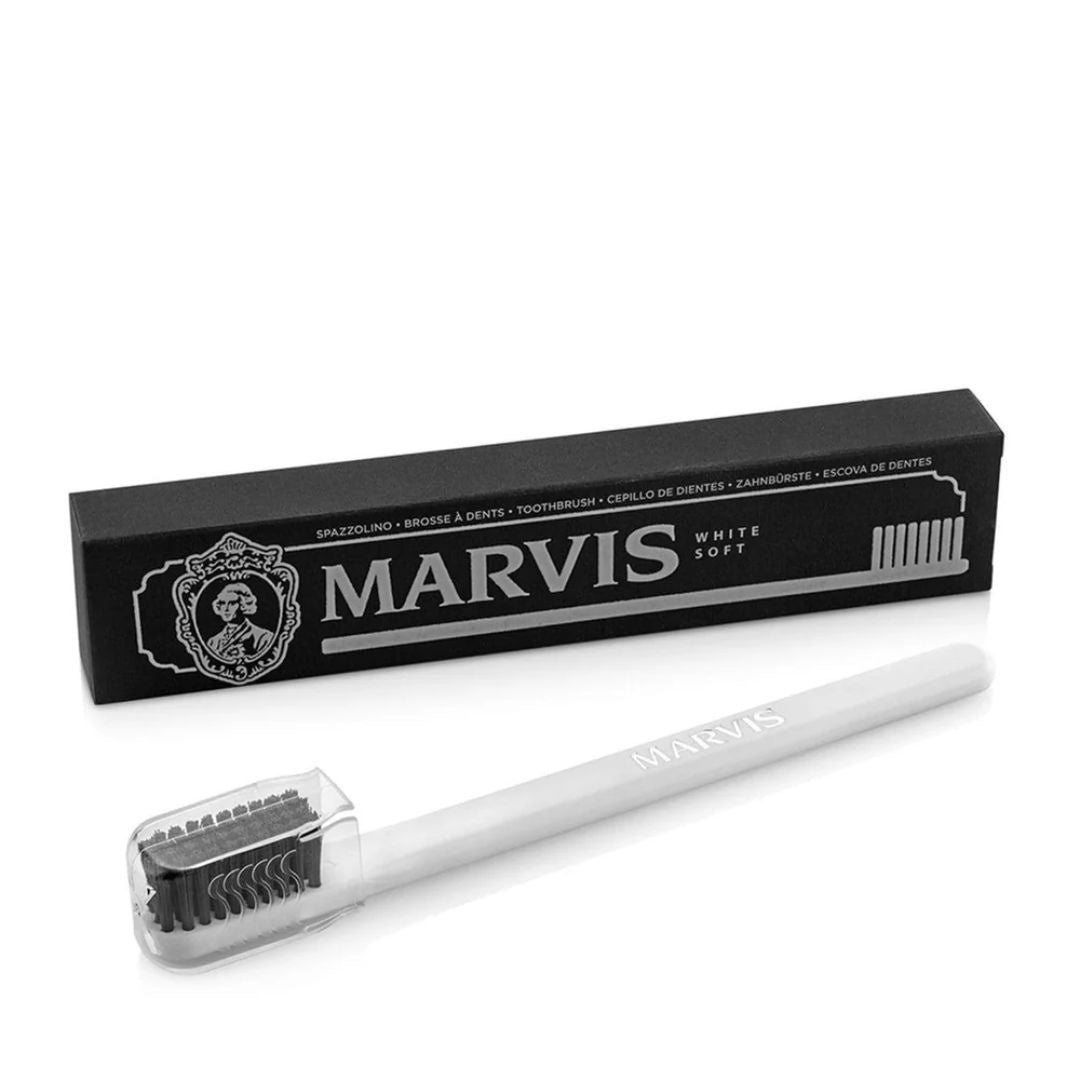 Marvis Soft Bristle Toothbrush White - Suzie Anderson Home