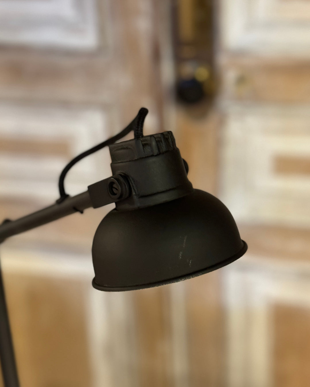 Mazz Table Lamp with Matte Black Shade | Approx H 62cm - Suzie Anderson Home