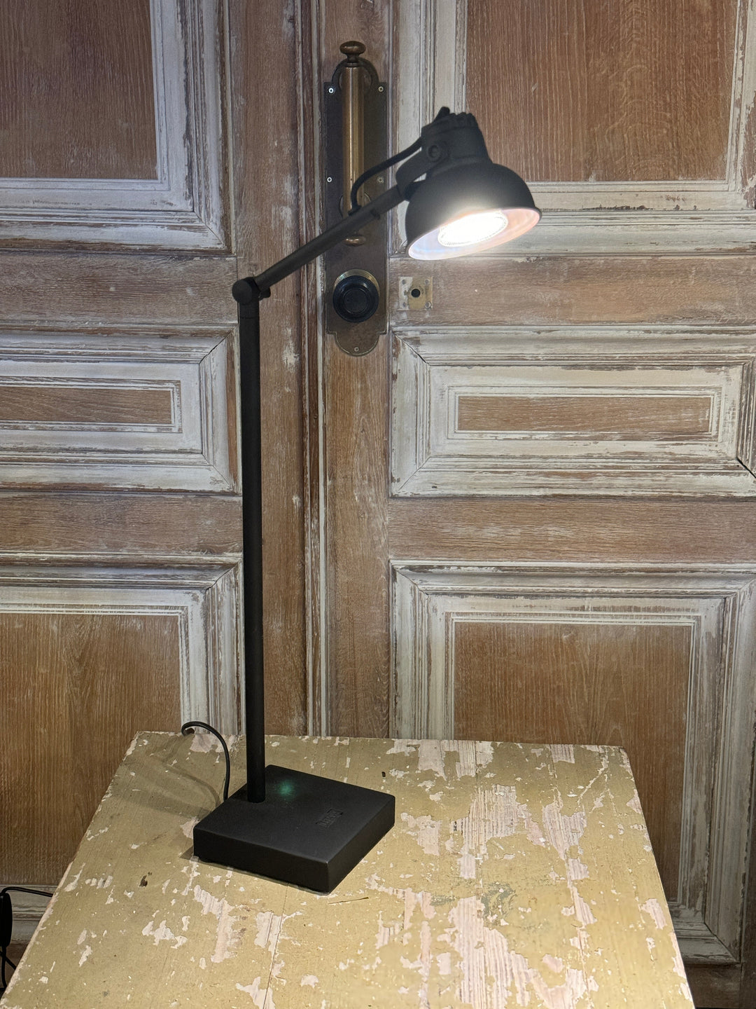 Mazz Table Lamp with Matte Black Shade | Approx H 62cm - Suzie Anderson Home