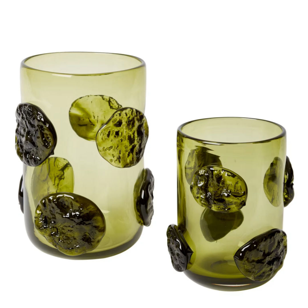 Manson Green Vase | Short 27cm
