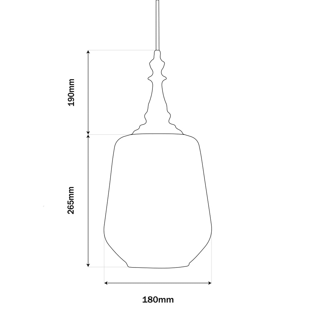 Medusa Pendant Light with Linen Shade - Suzie Anderson Home