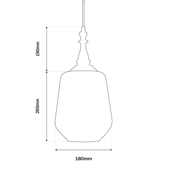 Medusa Pendant Light with Linen Shade - Suzie Anderson Home