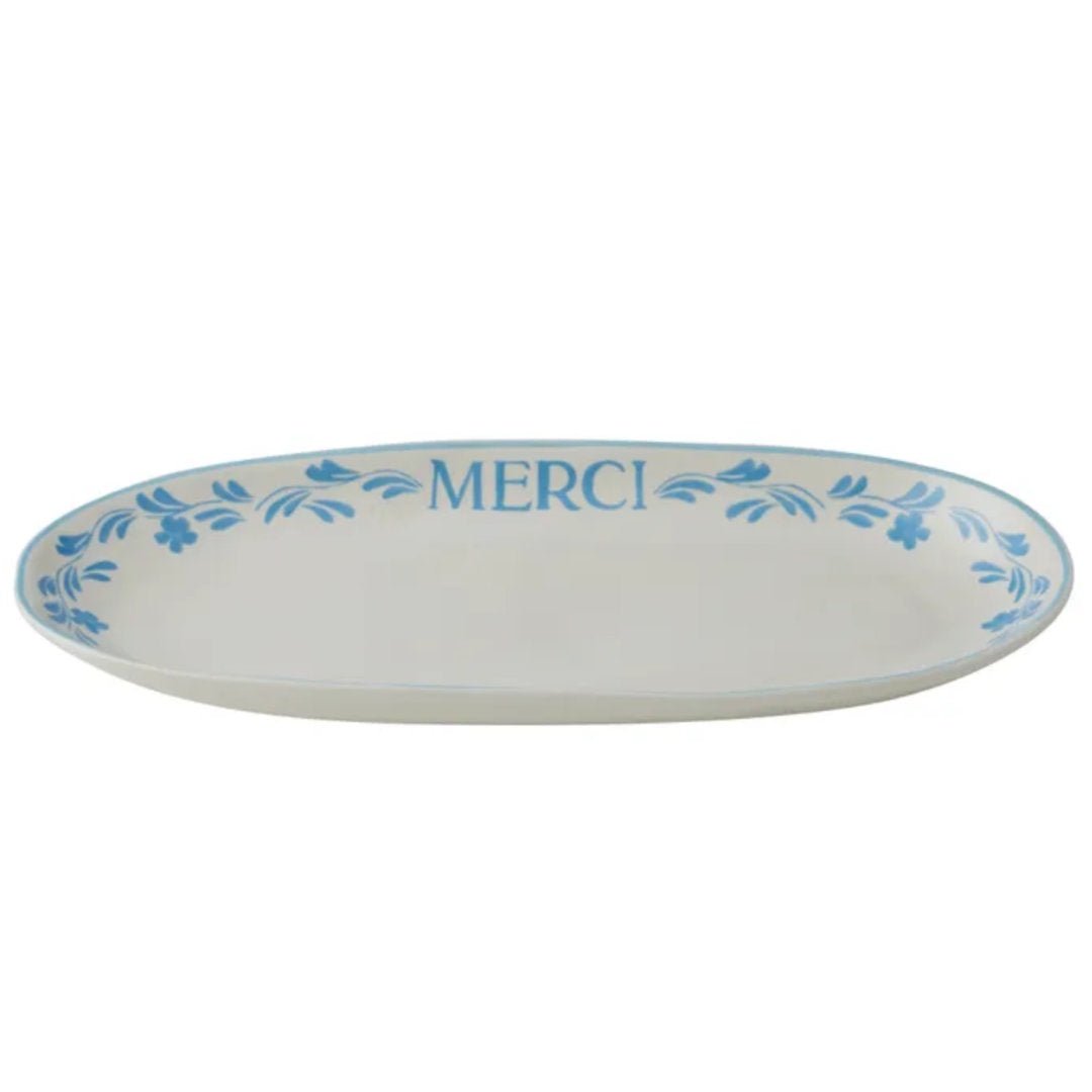 Merci Ceramic Platter | 40cm - Suzie Anderson Home