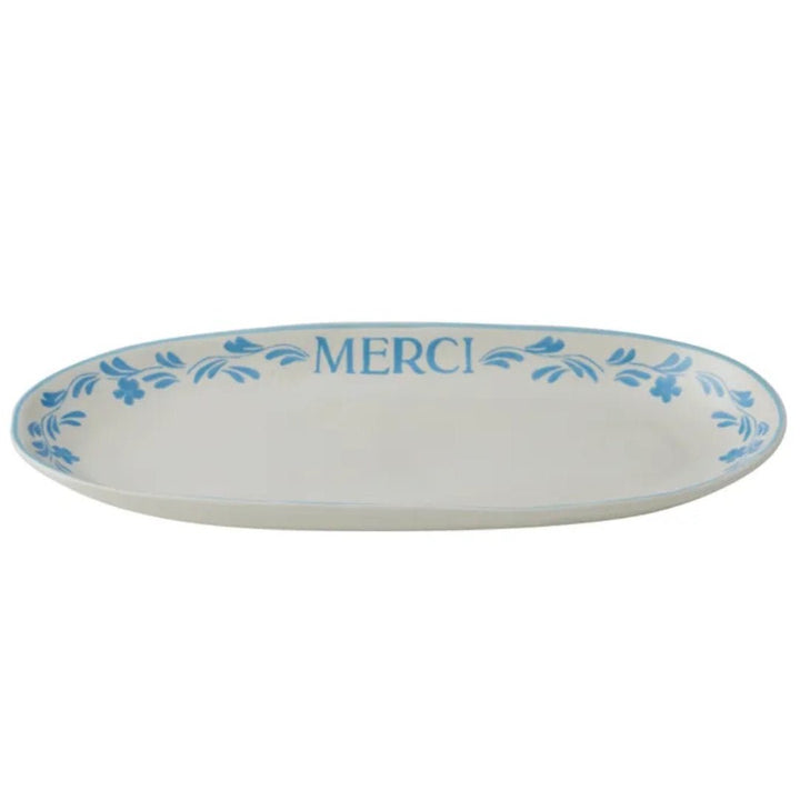 Merci Ceramic Platter | 40cm - Suzie Anderson Home