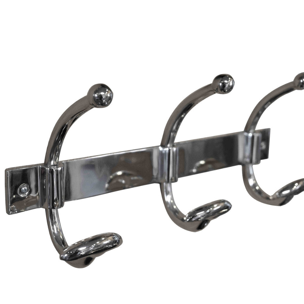Meurice 3 Hook Rack | Nickel Finish-Suzie Anderson Home