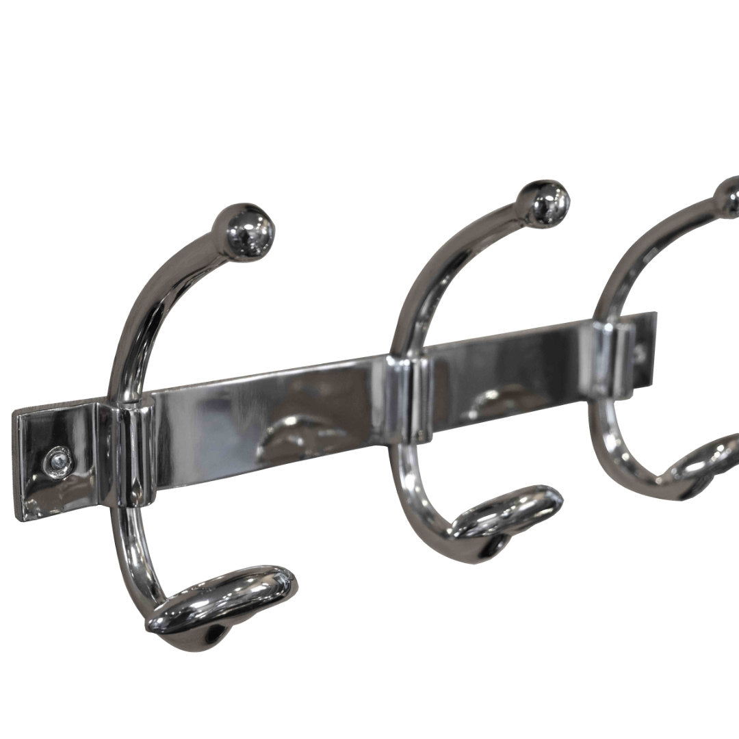 Meurice 3 Hook Rack | Nickel Finish-Suzie Anderson Home