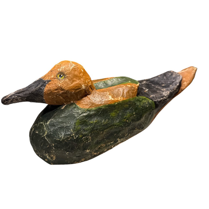 Hand Crafted Decoy Duck 'Wigeon' by local artist Rossana Perry