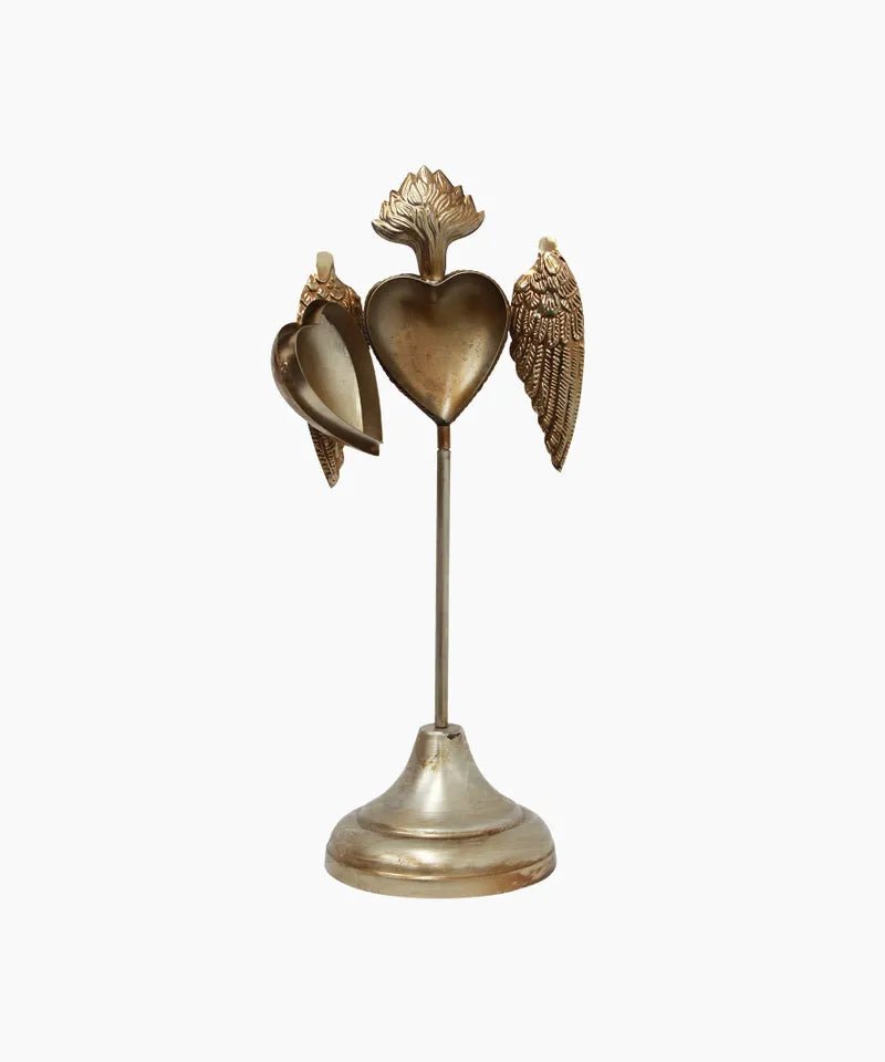 Milagro Heart with Wing Standing Decor - Suzie Anderson Home