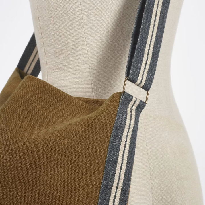 Miles Linen Crossbody Bag | Libeco | Oak