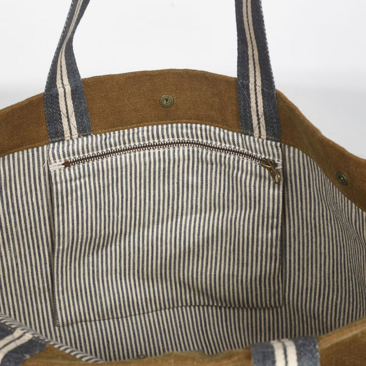 Miles Linen Shoulder Sac | Libeco | Oak