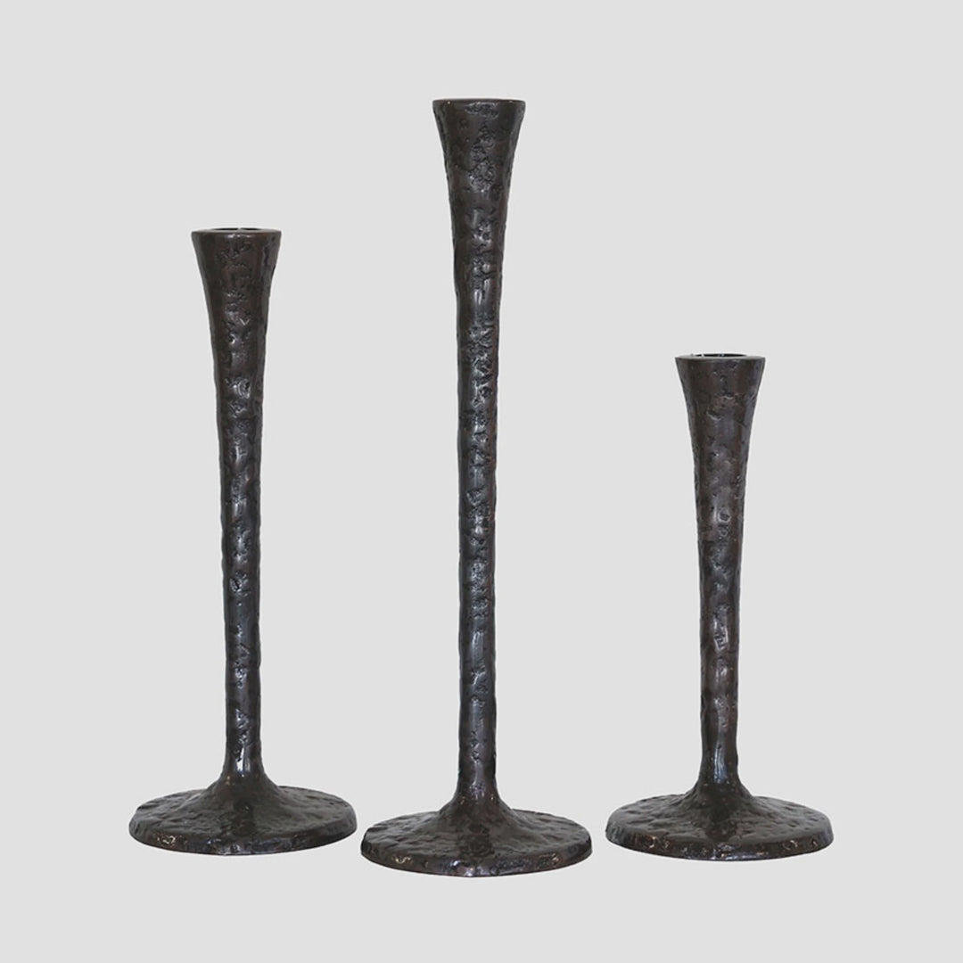 Forged Gothic Candlestick