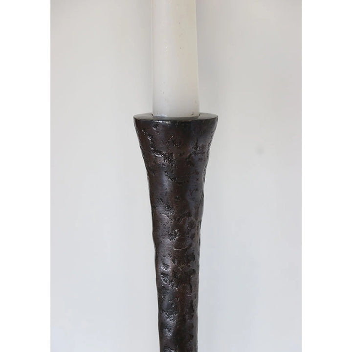 Forged Gothic Candlestick