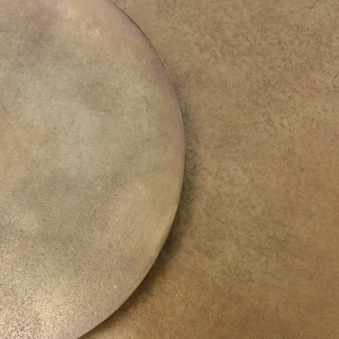 New York Round Nesting Tables | Vintage Brass Finish