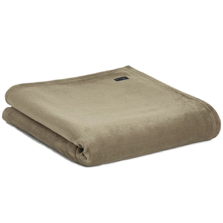 Brogo Bemboka Supersoft Micro Mink Throw | Mocha