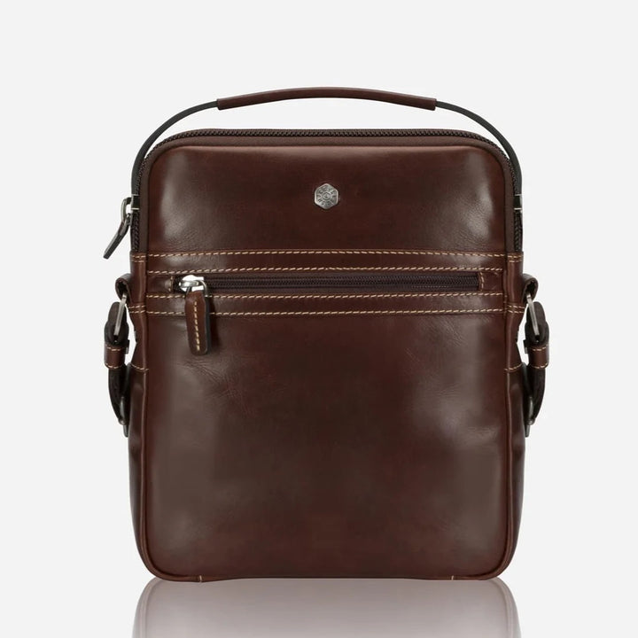 Jekyll | Crossbody Leather Bag | Mocha