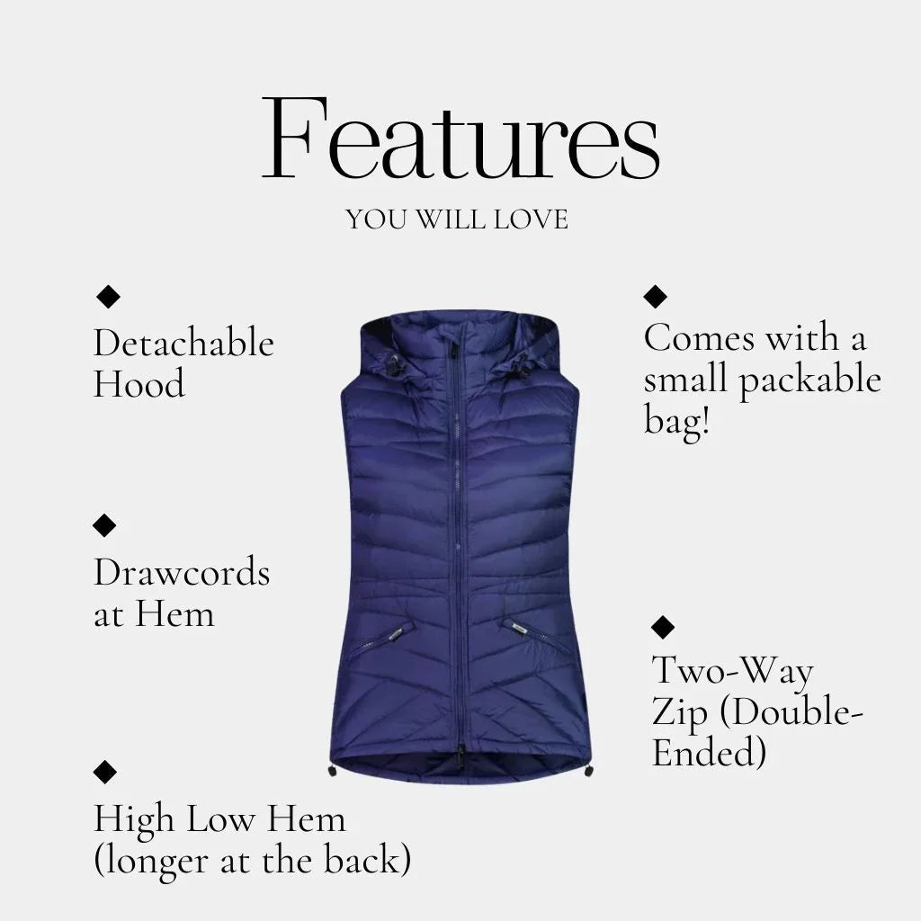 Moke | Mary Claire Packable Puffer Vest | Moonlight - Suzie Anderson Home