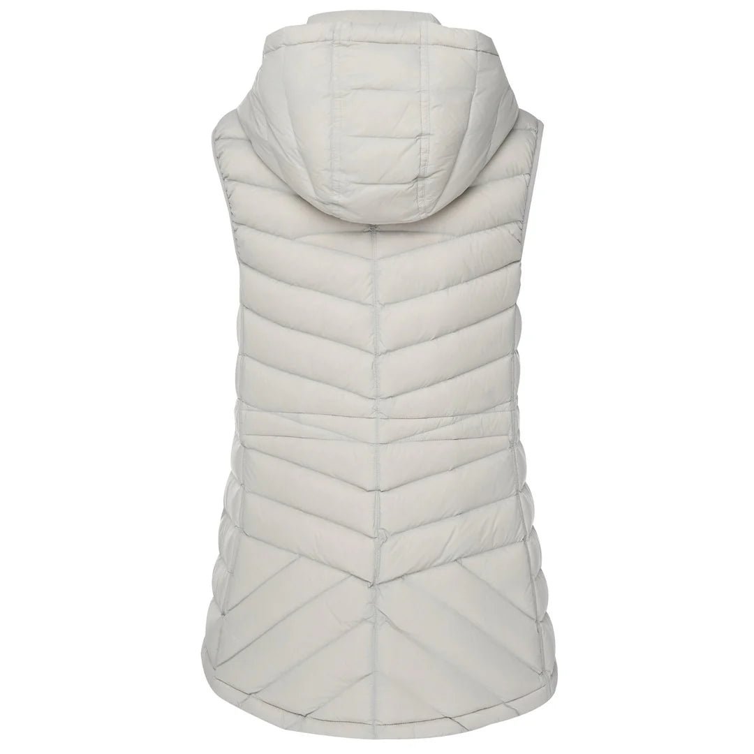 Moke | Mary Claire Packable Puffer Vest | Silver - Suzie Anderson Home