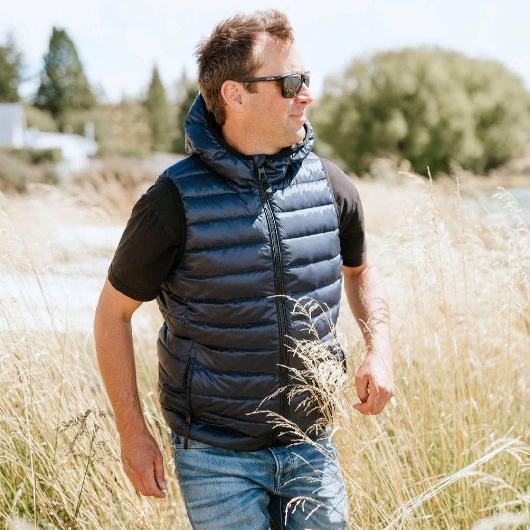 Moke | Mens CJ Vest | Navy - Suzie Anderson Home
