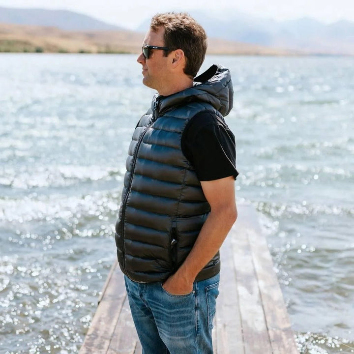 Moke | Mens CJ Vest | Slate - Suzie Anderson Home